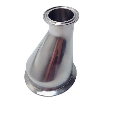 Υγιεινές 304 316L από ανοξείδωτο χάλυβα Tri Clamp σύνδεση εκκεντρική μειωτή/ γαλακτοκομικό σωλήνα μεταβατική σωλήνα εξαρτήματα 1/2' '-12.0