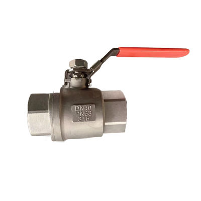 Επικεφαλίδες σφαίρας DN8-DN100 PN63 DIN3202-M3 από ανοξείδωτο χάλυβα 304 316