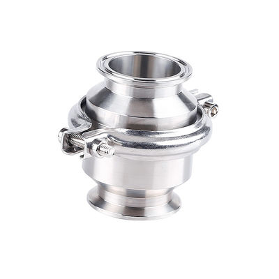 DN15-DN200 Υγιεινός ανοξείδωτος χάλυβα 304/316L Tri Clamp Check Valve Προσαρμοσμένη υποστήριξη