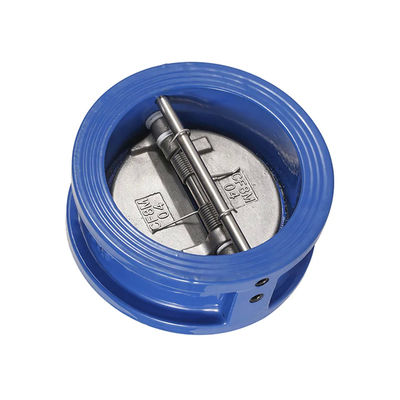 ANSI Standard Silver Ductile Iron Wafer Τύπος PVC 4 ίντσες 8 ίντσες Flap Τύπος βαλβίδας ελέγχου