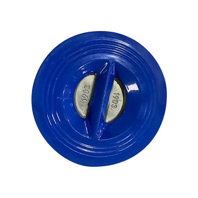 ANSI Standard Silver Ductile Iron Wafer Τύπος PVC 4 ίντσες 8 ίντσες Flap Τύπος βαλβίδας ελέγχου