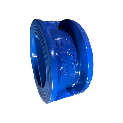 ANSI Standard Silver Ductile Iron Wafer Τύπος PVC 4 ίντσες 8 ίντσες Flap Τύπος βαλβίδας ελέγχου