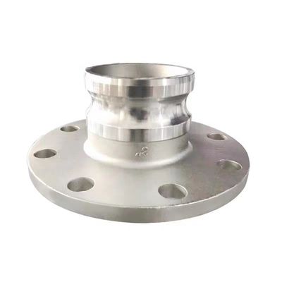 Προσαρμοσμένη υποστήριξη ODM SS316 DN50 Camlock Coupling με PN16 Flange Equal και Design
