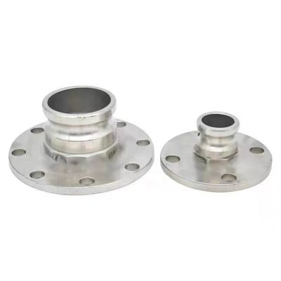 Προσαρμοσμένη υποστήριξη ODM SS316 DN50 Camlock Coupling με PN16 Flange Equal και Design