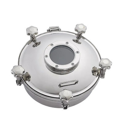 Γυναικείο νήμα πίεσης Cast Frp Round Manhole Cover από ανοξείδωτο χάλυβα για βιομηχανικά