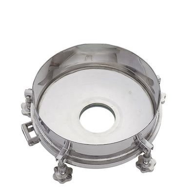 Υγιεινές SS304 SS316L Στρογγυλό κάλυμμα σωληνώματος υπό πίεση από ανοξείδωτο χάλυβα