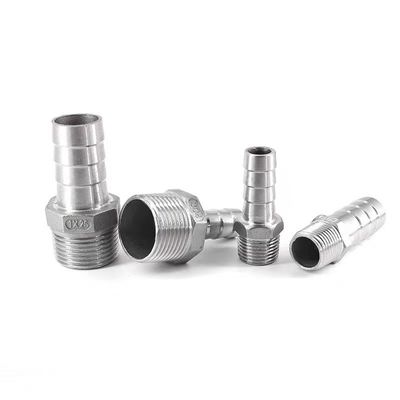 Γυναικεία ατσάλινο σωλήνα Barb 3 Way Tee T σχήμα Barbed 1/2 ίντσες Ένωση Home Brew Fitting