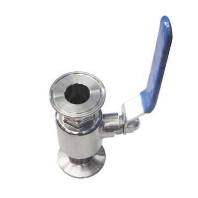 1.5 ίντσες Tri Clamp Υγιεινή πεταλούδα βαλβίδα τραβήξτε χειριστήριο από ανοξείδωτο χάλυβα 304 Standard