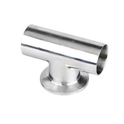 SS304 316L Tri Clamp Equal Tee Pipe Fitting για ρευστωμένες συνδέσεις σωλήνων
