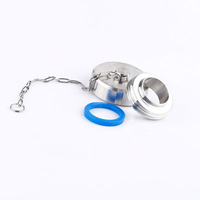 Ατσάλι από ανοξείδωτο χάλυβα 304 316 SMS Union Blind Set Weld Male Weld Liner Slotted Nut and Gasket