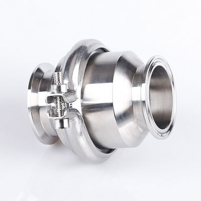 DN15-DN200 Υγιεινός ανοξείδωτος χάλυβα 304/316L Tri Clamp Check Valve Προσαρμοσμένη υποστήριξη