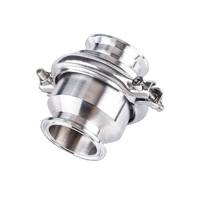 DN15-DN200 Υγιεινός ανοξείδωτος χάλυβα 304/316L Tri Clamp Check Valve Προσαρμοσμένη υποστήριξη