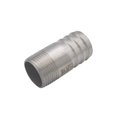 SS201 304 316 NPT BSP DIN Χύτευση σωλήνα αρσενικό πεταμένο θηλή νήμα νήμα βίδα σωλήνα εξαρτήματα