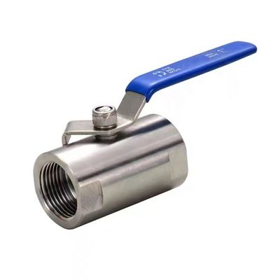 Υψηλής θερμοκρασίας ανοξείδωτος χάλυβα 201 NPT BSP στρογγυλοποιημένη ευρεία βαλβίδα σφαίρας για εσωτερική βίδα
