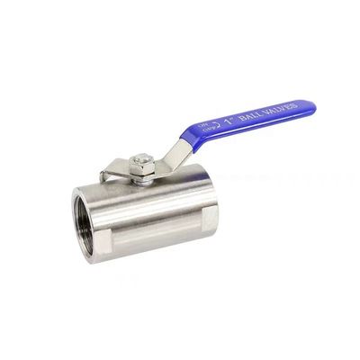 Υψηλής θερμοκρασίας ανοξείδωτος χάλυβα 201 NPT BSP στρογγυλοποιημένη ευρεία βαλβίδα σφαίρας για εσωτερική βίδα
