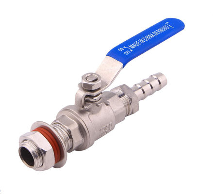 NPT 1/2 Χωρίς συγκόλληση βαλβίδα σφαίρας Kit βαλβίδας για την οικιακή ζυθοποιία κατσαρόλα προσαρμοσμένη υποστήριξη