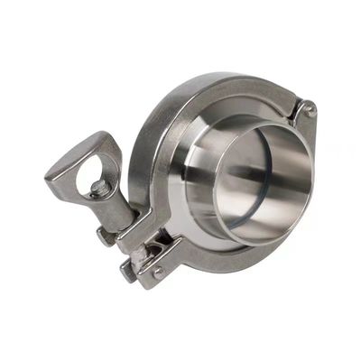 Ατσάλι από ανοξείδωτο χάλυβα 316 304 Tri Clamp 3A Blind Ferrule End Cap Set για υγειονομικό εξοπλισμό