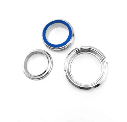 Ατσάλι από ανοξείδωτο χάλυβα SS304 SS316L SMS Standard Welding Sanitary Union for Dairy Food Grade