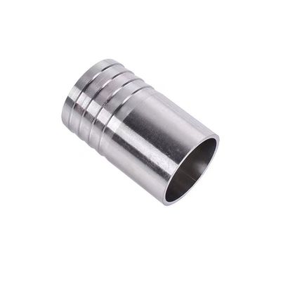 Ασημένιο χύτευση BSP/NPT συγκόλληση σωλήνα Barb Nipple για WZ ανοξείδωτο χάλυβα 304 316 3A DIN
