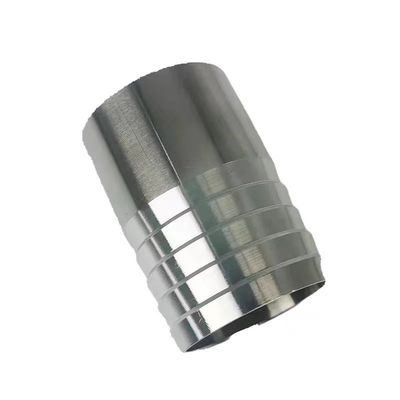 Ασημένιο χύτευση BSP/NPT συγκόλληση σωλήνα Barb Nipple για WZ ανοξείδωτο χάλυβα 304 316 3A DIN