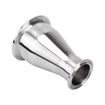 2" Tube OD έως 1-1/2" Tube OD Tri-Clamp Sanitary Fitting Reducer σε υλικό SS 304 316