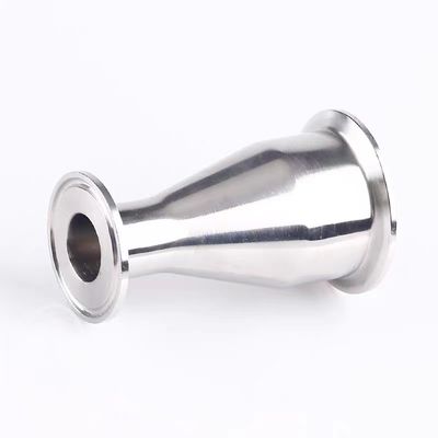 2" Tube OD έως 1-1/2" Tube OD Tri-Clamp Sanitary Fitting Reducer σε υλικό SS 304 316