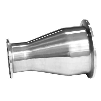 2" Tube OD έως 1-1/2" Tube OD Tri-Clamp Sanitary Fitting Reducer σε υλικό SS 304 316