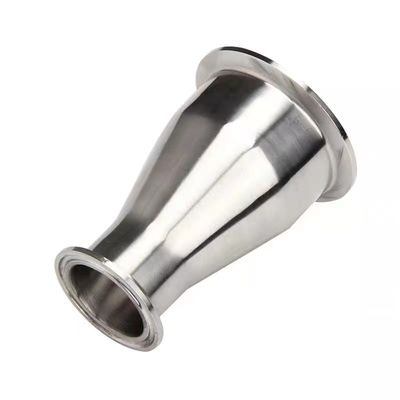 2" Tube OD έως 1-1/2" Tube OD Tri-Clamp Sanitary Fitting Reducer σε υλικό SS 304 316