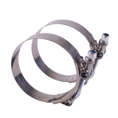 1'-8' 'Γυναικείο νήμα από ανοξείδωτο χάλυβα Custom T-Bolt Hose Clamps T Type Metal Clips