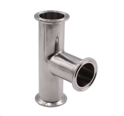 2 "Tri Clamp Sanitary Pipe Fitting 90 βαθμών Κεφαλονίκης από ανοξείδωτο χάλυβα 2" Tube OD Wenzhe