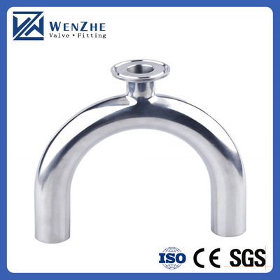 Πρότυπο 4 Way Cross Clamp Fits 1.5 "Tri-clamp Υγιεινή Εγκατάσταση από ανοξείδωτο χάλυβα 304