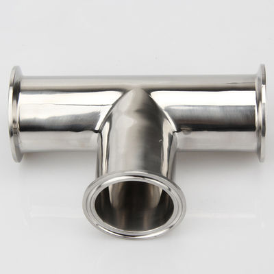 Έκταγωνική Κεψούρα Tee 3 Way Stainless Steel 304 με 3 Συσκευές Σιλικόνης Fits 1.5 " Tri Clamp