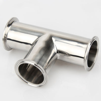 Έκταγωνική Κεψούρα Tee 3 Way Stainless Steel 304 με 3 Συσκευές Σιλικόνης Fits 1.5 " Tri Clamp