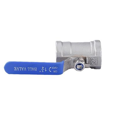 SS316 0-10 BAR Βαλβίδα σφαιρίσματος με νήμα για ακριβή έλεγχο ροής σε βιομηχανικά περιβάλλοντα
