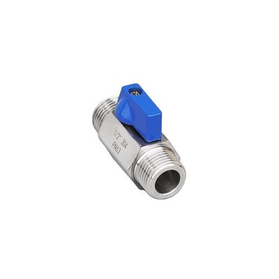 3/4 "-12" NPT Γυναικεία Τριχοειδή Μίνι Βαλβίδα Σφαίρας από ανοξείδωτο χάλυβα
