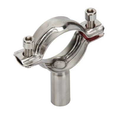WZ Υγιεινής SS 304 316 Single Pin Clamp Tri Clamp Fittings Pipe Hanger Pipe Holder 1/8"--4