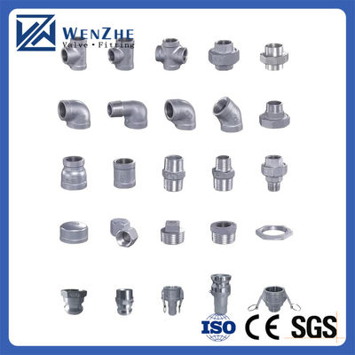 1/2" Tee Γυναίκα NPT T σχήμα 3 Way Cast Pipe Fitting OEM Υποστήριξη ανοξείδωτο χάλυβα 304