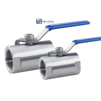 NPT BSPT Thread Semi-Steel Round Bar Stock Ball Valve σε ανοξείδωτο χάλυβα 201 304 316