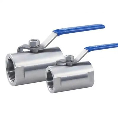 NPT BSPT Thread Semi-Steel Round Bar Stock Ball Valve σε ανοξείδωτο χάλυβα 201 304 316