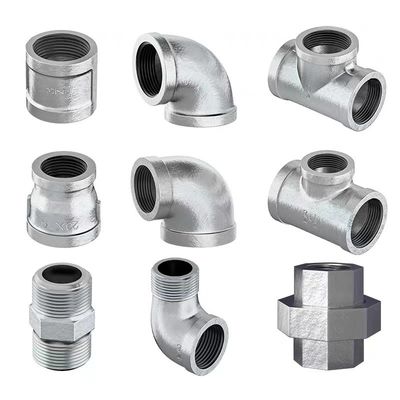 Ατσάλι από ανοξείδωτο χάλυβα 3/4 " θηλυκό 4 Way Cross Cast Pipe Fitting Coupling για σύνδεση
