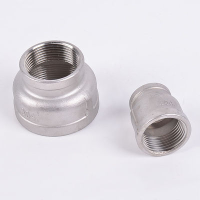 Ατσάλι από ανοξείδωτο χάλυβα Reducer Hex Bushing 1"-8" αρσενικό NPT σε 3/4" θηλυκό NPT Cast Pipe Adapter Fitting