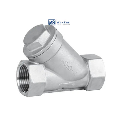 BSP Ελαστικός θηλυκός σύνδεσμος SS316 304 201 CF8M Y τύπου φίλτρο διήθησης npt bspp