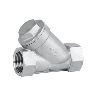 BSP Ελαστικός θηλυκός σύνδεσμος SS316 304 201 CF8M Y τύπου φίλτρο διήθησης npt bspp