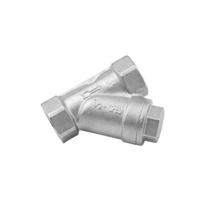BSP Ελαστικός θηλυκός σύνδεσμος SS316 304 201 CF8M Y τύπου φίλτρο διήθησης npt bspp