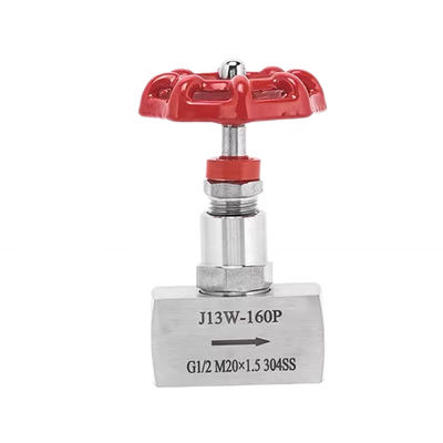 Υψηλής πίεσης 1/2 "DN15 J13W-160P σφυρηλατημένο ανοξείδωτο χάλυβα 304 316 316L βαλβίδα βελόνας