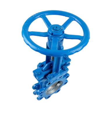 1/8"--4" Γενική PN16 DN150 Ατσάλι άνθρακα λάσπη μαχαίρι θύρα βαλβίδα για βιομηχανική