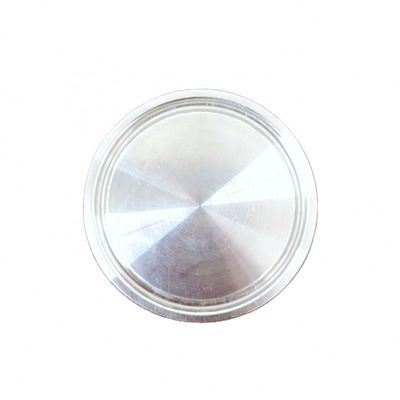 Σφυρηλατημένο υγιεινό SS304/SS316L λαβήμα σωλήνων Στερεό Τρι λαβήμα Τελικό κάλυμμα για τη χημική βιομηχανία