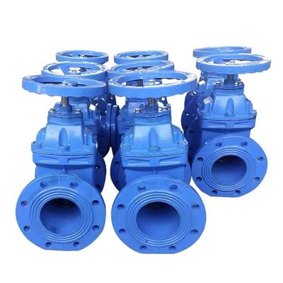 Κύλινδρος Κώδικας κεφαλής Custom Casting Steel Manual Valve Ductile Iron Gate Valve