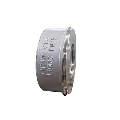 DN50-DN200 API 594 Τύπος κυψέλης Αθόρυβος CS Ανυψωτική βαλβίδα ελέγχου H71W Με ανοξείδωτο χάλυβα