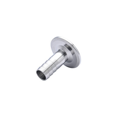 Υγιεινές 304 316L από ανοξείδωτο χάλυβα Tri Clamp Hose Ferrule Fitting with Round Head Code